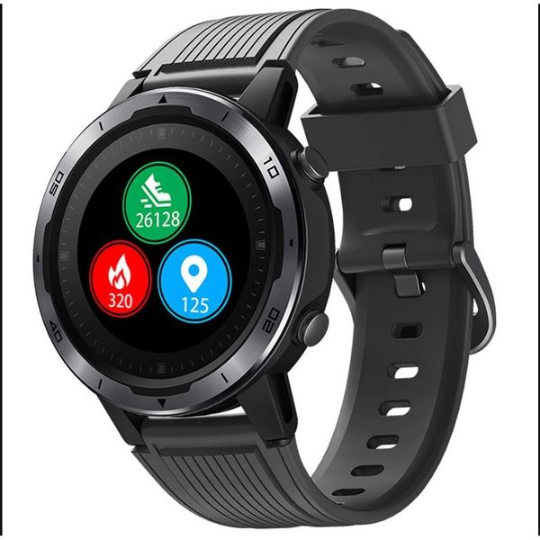 Smartwatch Atrio Atenas Pro ES398 com Display 1.1 FullTouch, Bluetooth, Monitor Cardíaco e À Prova Dágua Preto