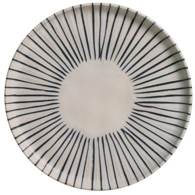 Conjunto de Pratos de Sobremesa Porto Brasil Bio Elemento 21,5cm 6 Peças Cinza