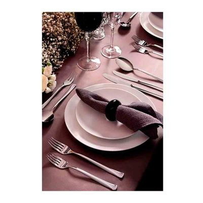 Conjunto com 6 Pratos Fundos Tramontina Leonora em Porcelana 21 cm Branco