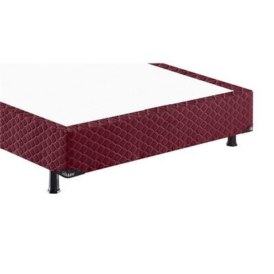 Base Box Casal Strong 38x138x188 cm Hellen Vermelho