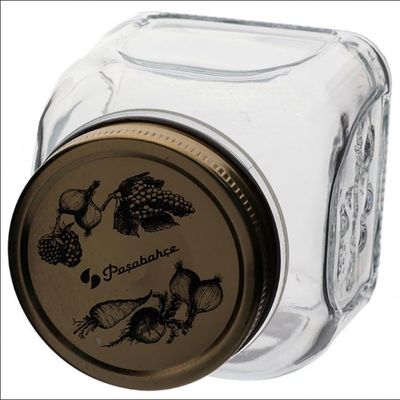 Pote para Mantimentos em Vidro com Tampa 500 ml Pasabahce Transparente