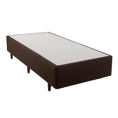 Base Box Solteiro Herval Mississipi 28x88x188cm Marrom