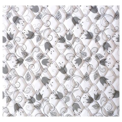 Cama Conjugada Casal Advanced com Espuma D28 54x138x188 cm Probel Branco com Cinza