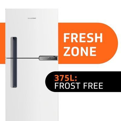 Geladeira Brastemp Frost Free Duplex BRM44HB com Compartimento Extrafrio Fresh Zone 375L Branco / 220V