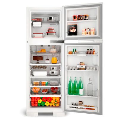 Geladeira Brastemp Frost Free Duplex BRM44HB com Compartimento Extrafrio Fresh Zone 375L Branco / 220V