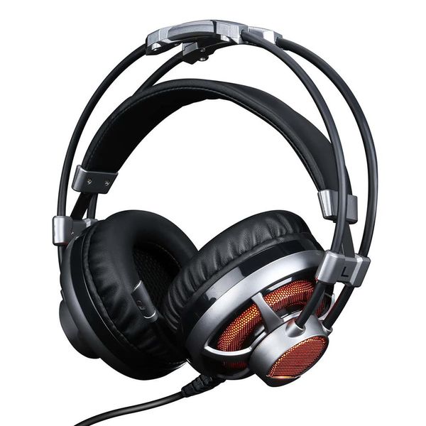 Headset Gamer ELG 7.1 Surround Channel Prata Headset Gamer ELG 7.1 Surround Channel Prata