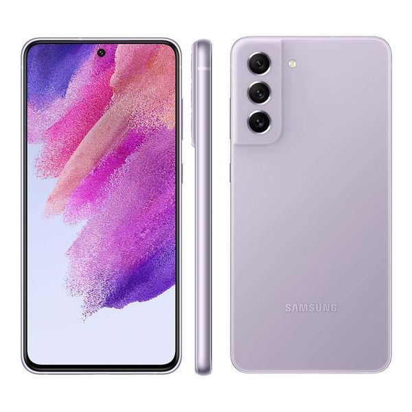 Smartphone Galaxy S21 FE 5G 128GB, 6GB RAM, Tela Infinita de 6.4, Câmera Traseira Tripla, Android 11 e Processador Octa-Core Samsung Violeta