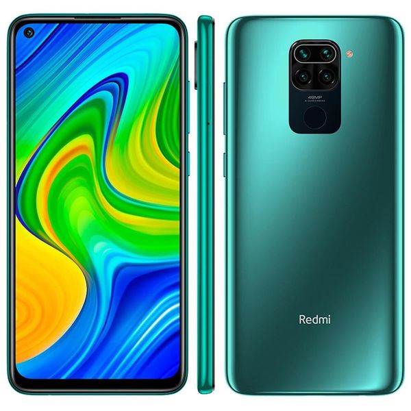 Smartphone Redmi Note 9 64GB Tela de 6.53 Polegadas 3GB RAM Xiaomi Verde