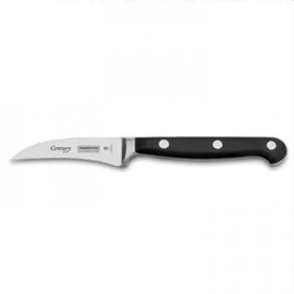Faca para Legumes 3 Polegadas Century Tramontina Preto e Inox