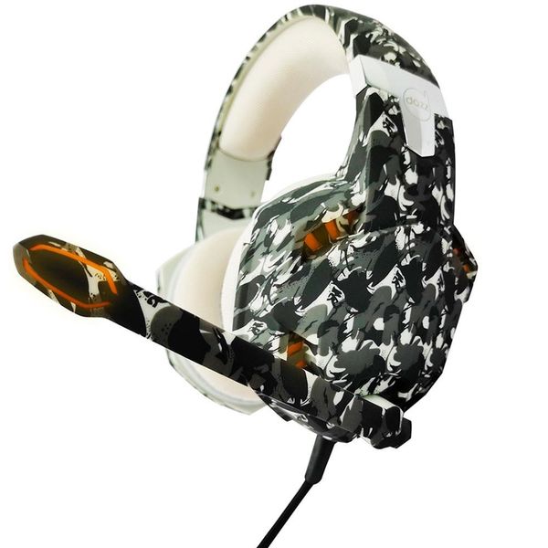 Headset Dazz Special Forces Series Artic 3.5 P3 Rio Branco Headset Dazz Special Forces Series Artic 3.5 P3 Rio Branco