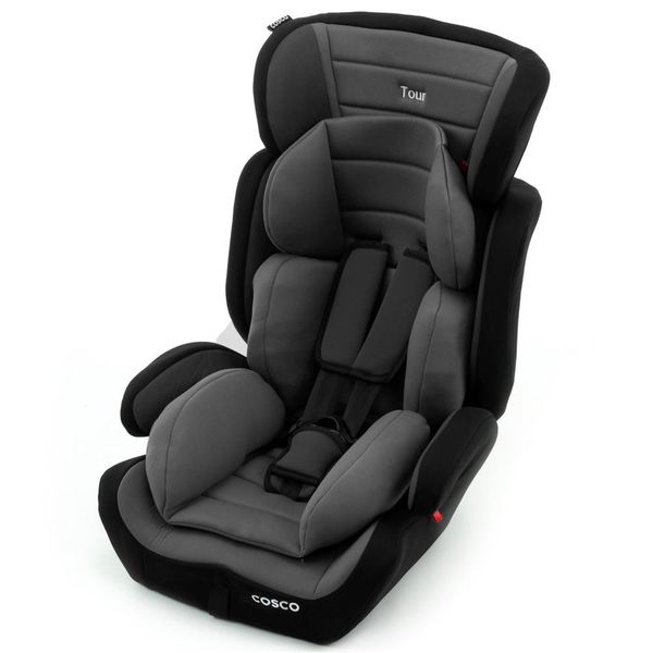 Cadeira para Automóvel Cosco Tour - 9 a 36 kg Cinza com Preto