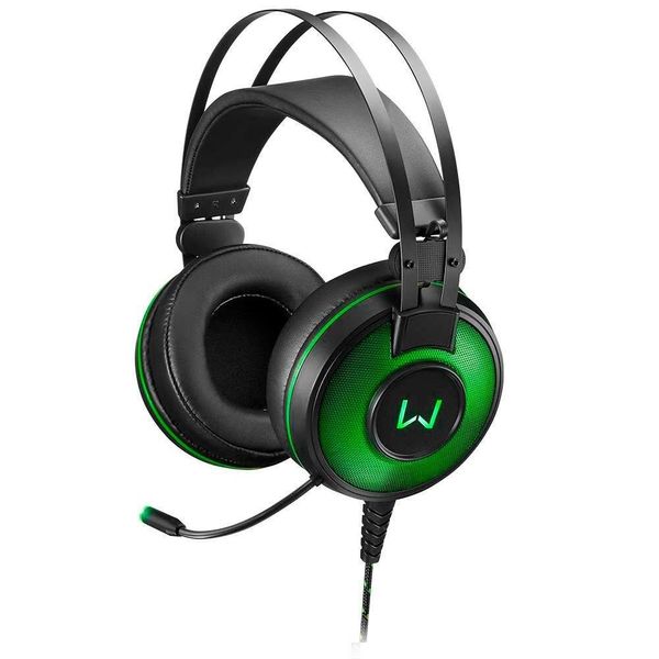 Headset Gamer Multilaser Warrior Raiko PH259 USB Preto