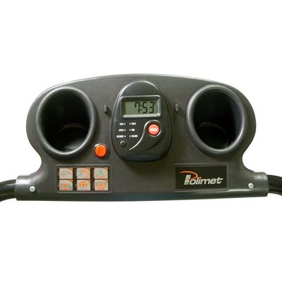 Esteira Elétrica Polimet EP-1600 Dobrável Preto / Bivolt