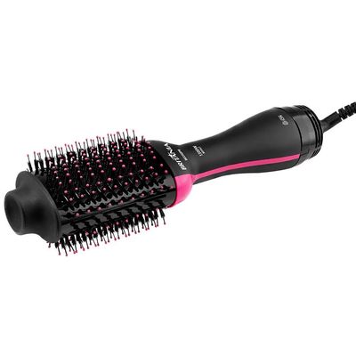 Escova Secadora Britânia BEC02PR Cabo Giratório Bivolt 1300W Preto e Rosa