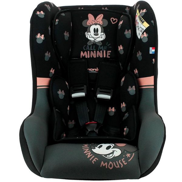 Cadeira para Automóvel Team Tex Disney Trio Luxe Minnie Mouse Até 25kg Preto