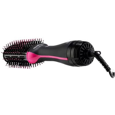 Escova Secadora Britânia BEC02PR Cabo Giratório Bivolt 1300W Preto e Rosa