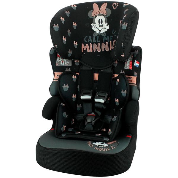 Cadeira para Automóvel Team Tex Disney Kalle Minnie Mouse 9 a 36kg Preto