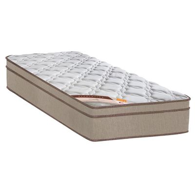 Cama Box Solteirão Castor Revolution com Mola Bonnel 66x96x203cm Bege