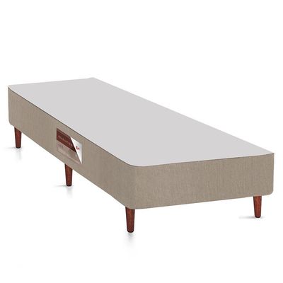 Cama Box Solteirão Castor Revolution com Mola Bonnel 66x96x203cm Bege
