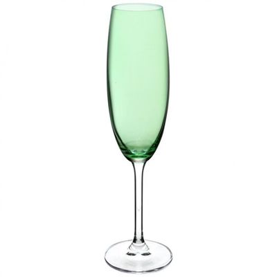 Conjunto de Taças para Champanhe Bohemia Gastro 220ml 6 Peças Verde