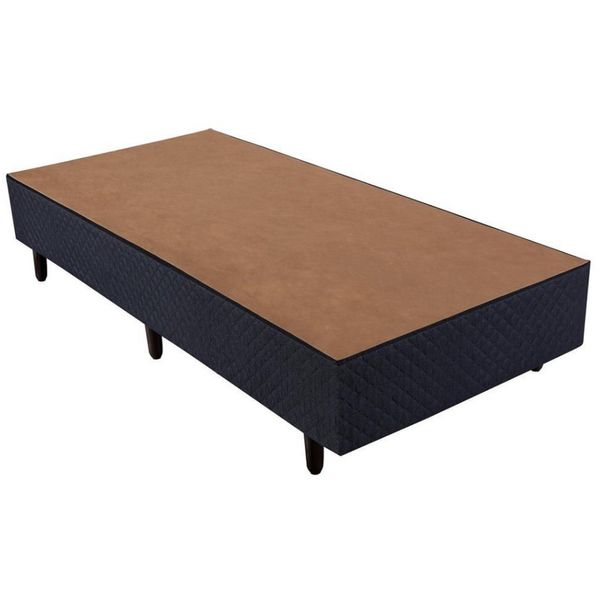 Base Box para Colchão de Solteiro Biflex Lugano 37x88x188 cm Azul Base Box para Colchão de Solteiro Biflex Lugano 37x88x188 cm Azul