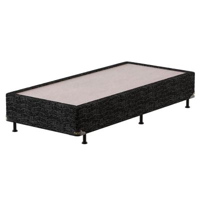 Base Box para Colchão de Solteiro Village 38x88x188 cm Probel Preto