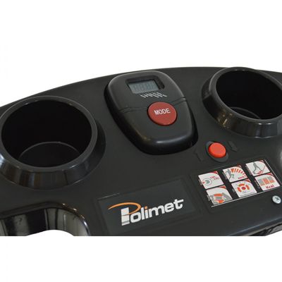 Esteira Ergométrica Eletrônica Polimet EP-1600 Sênior Preto / Bivolt