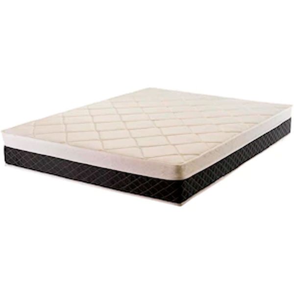 Colchão Queen Size Hellen Palermo com Molas Ensacadas 24x158x198cm Preto com Branco
