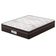Colchão King Size Probel Century D28 com Molas Pocket e Pillow Euro 32x193x203cm Branco com Marrom