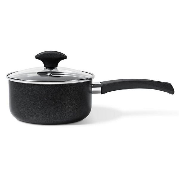 Panela com Tampa Brinox Masala Brilho - 20 cm Preto