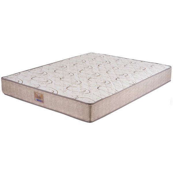Colchão King Size Essenza Comfort com Pillow Inn e Molas Ensacadas 25x193x203 cm Apolo Spuma Palha com Marrom