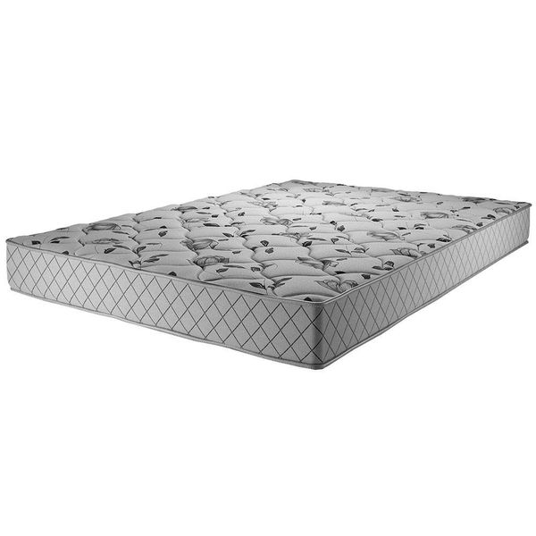 Colchão de Casal Viero Maverick com Molas Ensacadas, Euro Pillow e Tecido em Malha 22 x 138 x 188cm Xadrez Cinza e Floral Grey Colchão de Casal Viero Maverick com Molas Ensacadas, Euro Pillow e Tecido em Malha 22 x 138 x 188cm Xadrez Cinza e Floral Grey