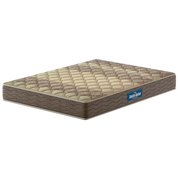 Colchão de Casal Guarda Costas Próintense DF Espuma D33 22x138x188cm Probel Bege com Marrom Colchão de Casal Guarda Costas Próintense DF Espuma D33 22x138x188cm Probel Bege com Marrom