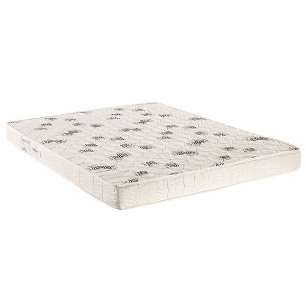 Colchão Casal Ortobom Cannes Espuma D23 Bege com Marrom Colchão Casal Ortobom Cannes Espuma D23 Bege com Marrom