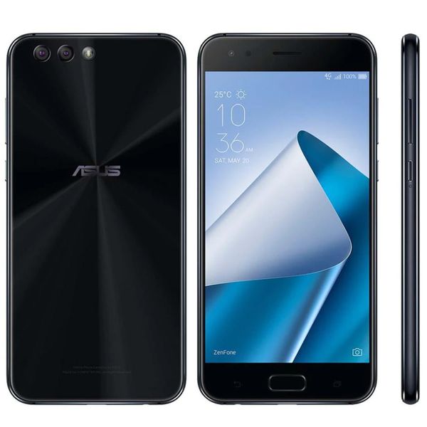 Smartphone Zenfone 4 Preto 64GB Tela 5.5 Polegadas Asus Preto / Bivolt