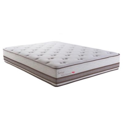 Colchão de Casal Herval Sense com Molas Ensacadas 30x138x188 cm Bege