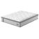 Colchão Queen Size Amsterdã D33 com Molas Pocket e Pillow Top 34x158x198 Probel Branco com Preto