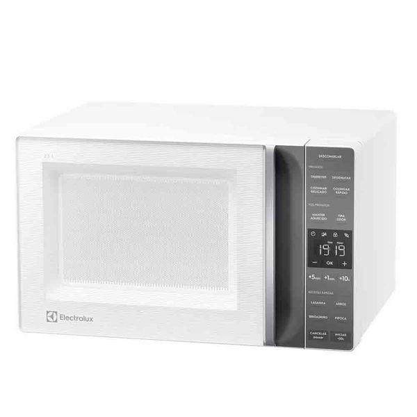 Forno de Micro-ondas Electrolux Efficient ME23B com Função Manter Aquecido 23 L Branco / 110V Forno de Micro-ondas Electrolux Efficient ME23B com Função Manter Aquecido 23 L Branco / 110V