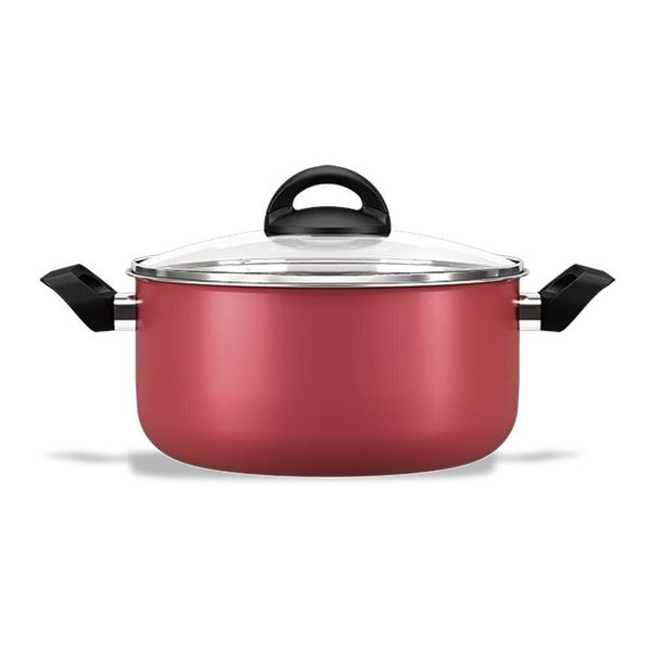 Caçarola com Tampa Brinox Chilli - 20 cm Cereja