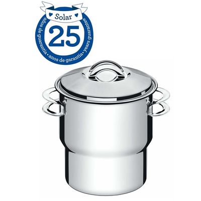 Cuscuzeira em Inox Tramontina Solar - 14cm Inox