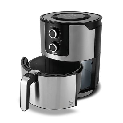 Fritadeira Air Fryer Philco 6 Litros PFR67PI Preto com Inox 127V