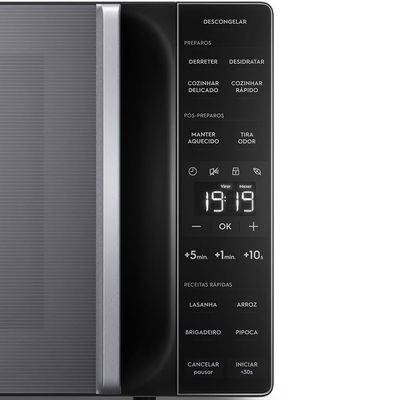 Forno de Micro-ondas Electrolux Efficient ME23S com Função Manter Aquecido 23 Litros Prata / 220V