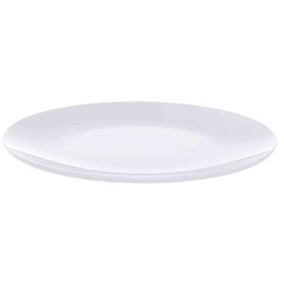 Conjunto com 12 Pratos Tramontina Sophia em Porcelana Branco