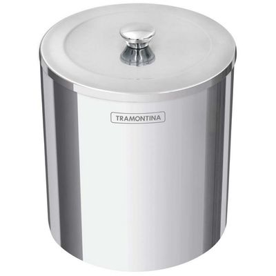 Lixeira Tramontina com Tampa Útil 94540/036 5 Litros Inox