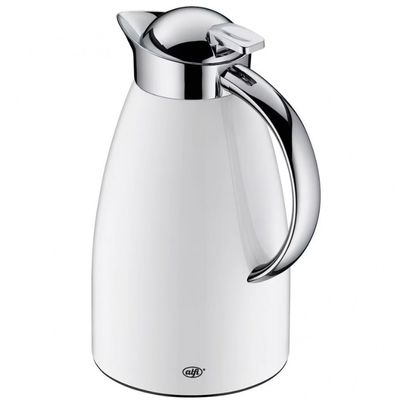 Garrafa Térmica Signo 1 L Alfi Branco com Cromado