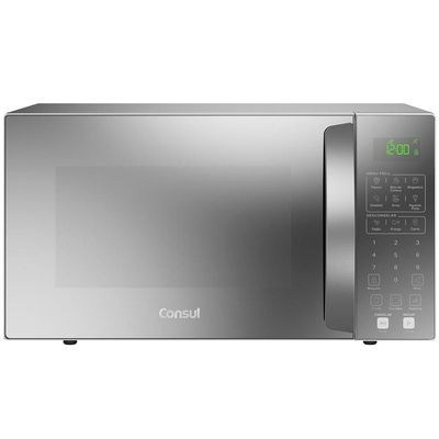 Forno de Micro-ondas Consul CMS46AR com Função Menu Fácil 32L Prata / 220V