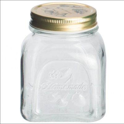 Pote para Mantimentos em Vidro com Tampa 500 ml Pasabahce Transparente