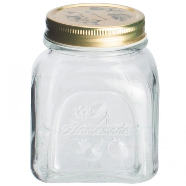 Pote para Mantimentos em Vidro com Tampa 500 ml Pasabahce Transparente