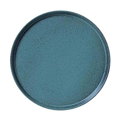Conjunto com 6 Pratos Rasos Porto Brasil Neo Night Sky em Stoneware 27 cm Azul