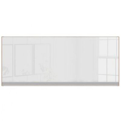 Cozinha Completa Bartira Amazonita com 8 Portas, 1 Gaveta e 4 Prateleiras 280cm de largura Damasco com Branco